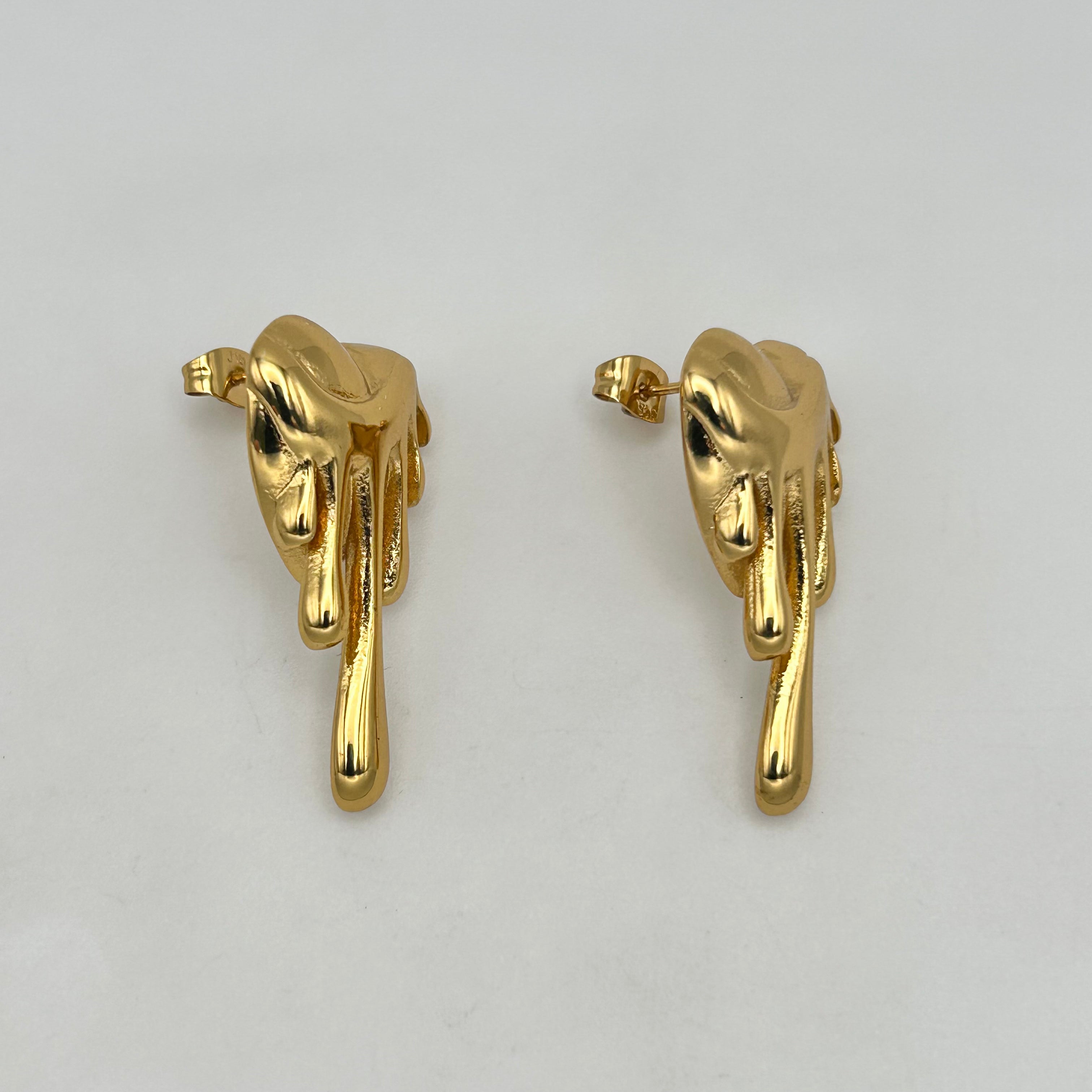 Stud Earring - Stainless Steel - SES-1058