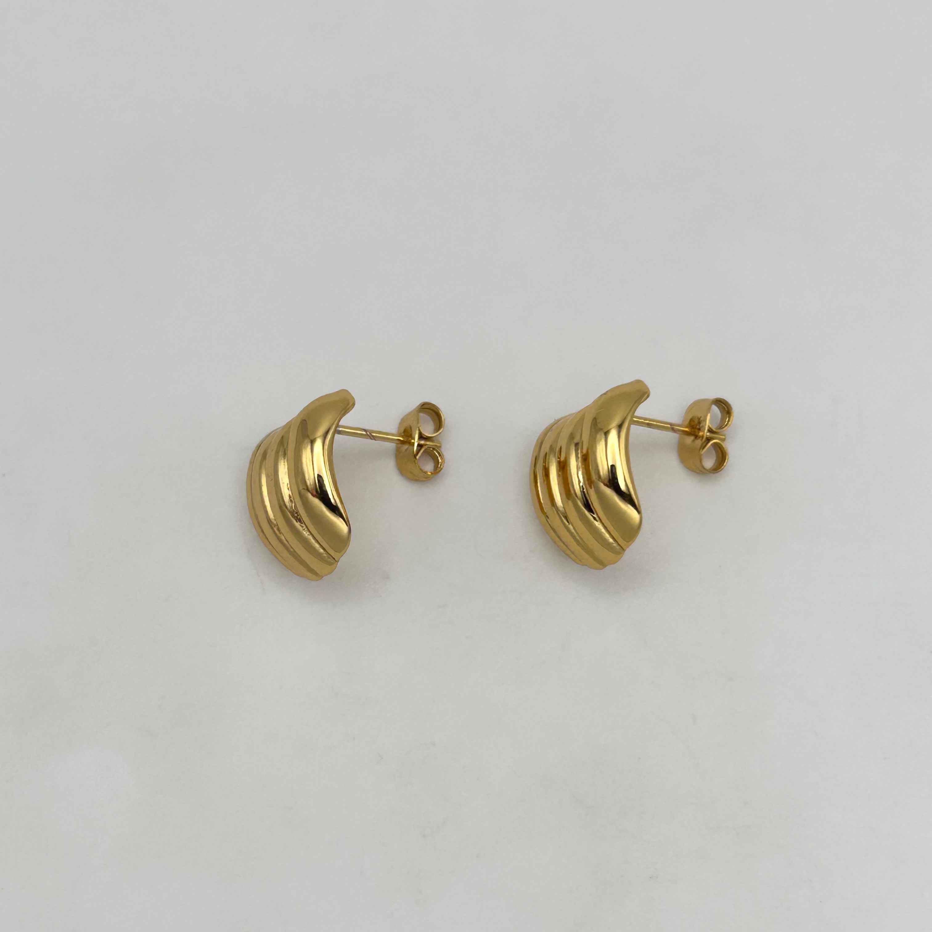 Stud Earring - Stainless Steel - SES-1064