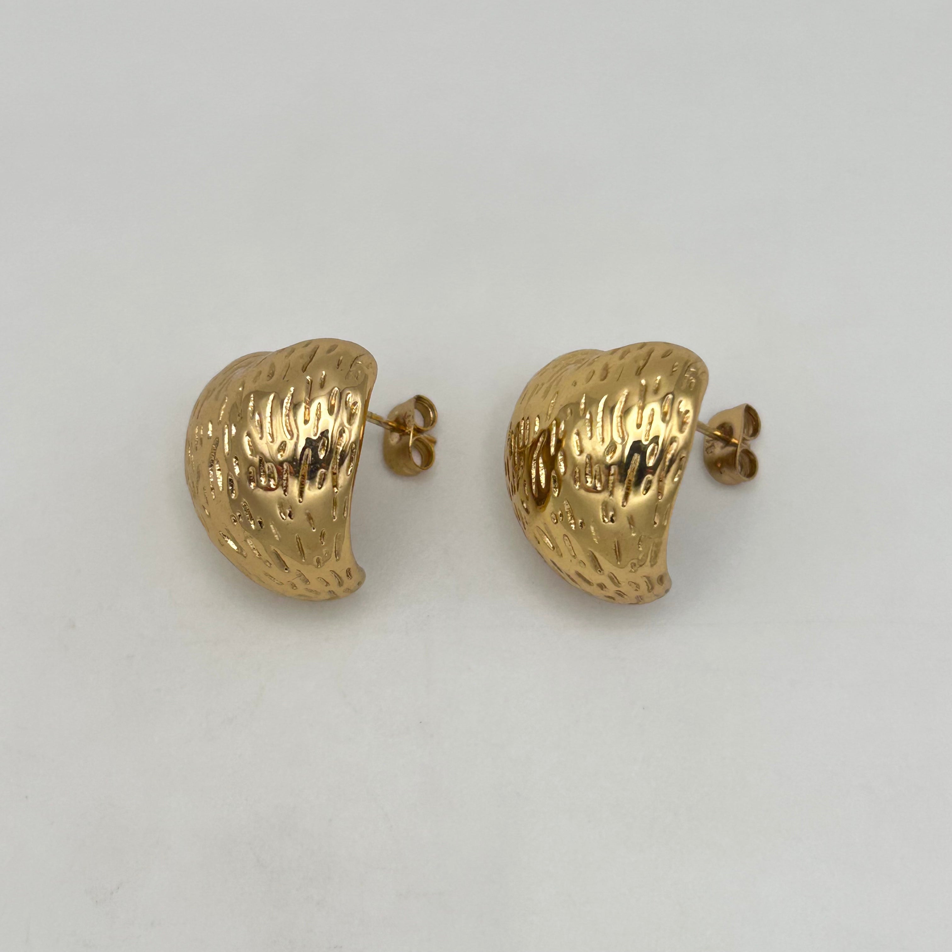 Stud Earring - Stainless Steel - SES-1072