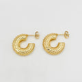 Stud Earring - Stainless Steel - SES-1074