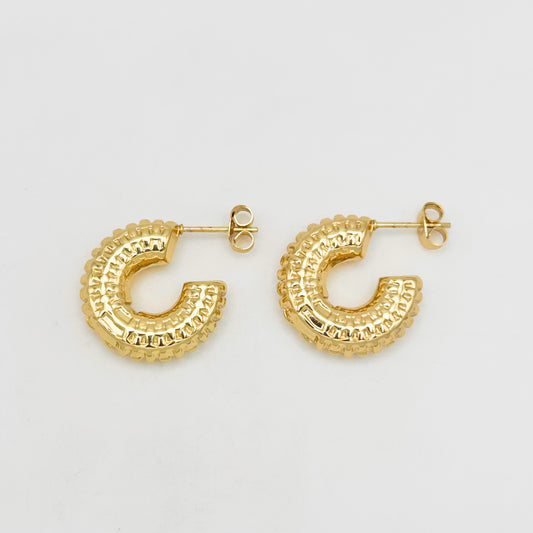 Stud Earring - Stainless Steel - SES-1074