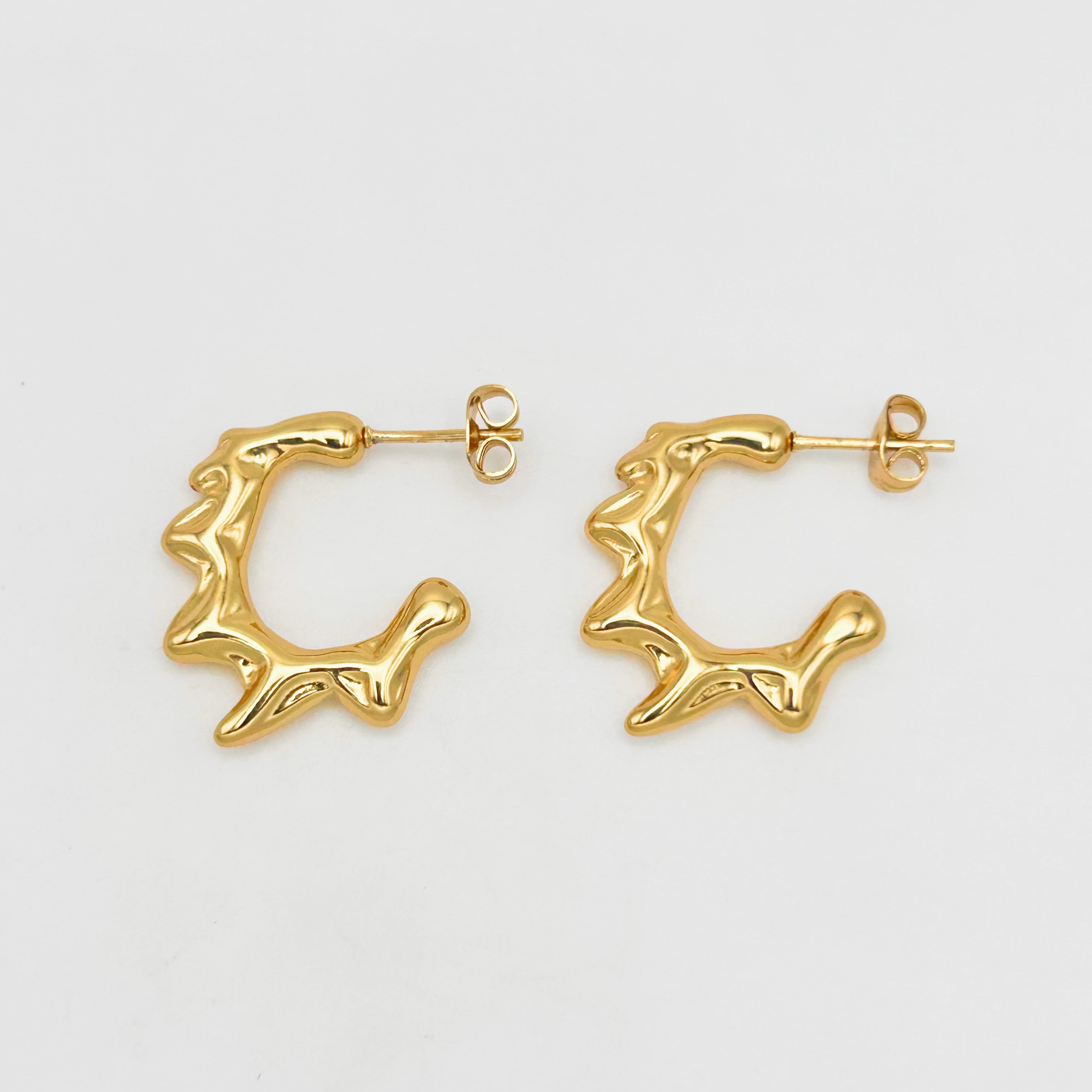 Stud Earring - Stainless Steel - SES-1075