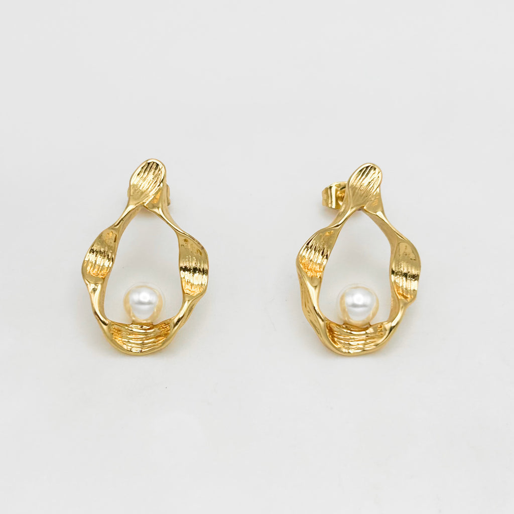 Stud Earring - Stainless Steel - SES-1076
