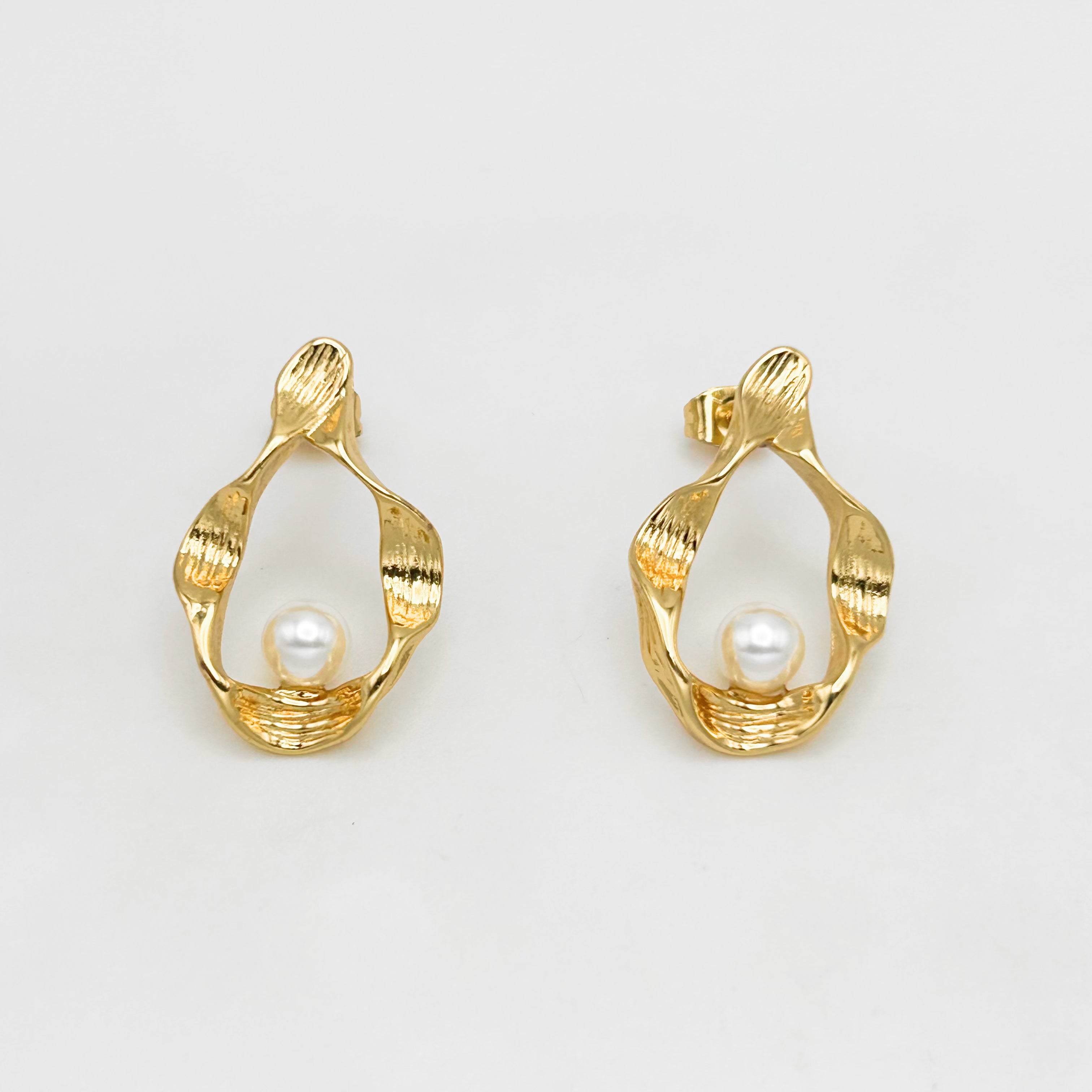 Stud Earring - Stainless Steel - SES-1076