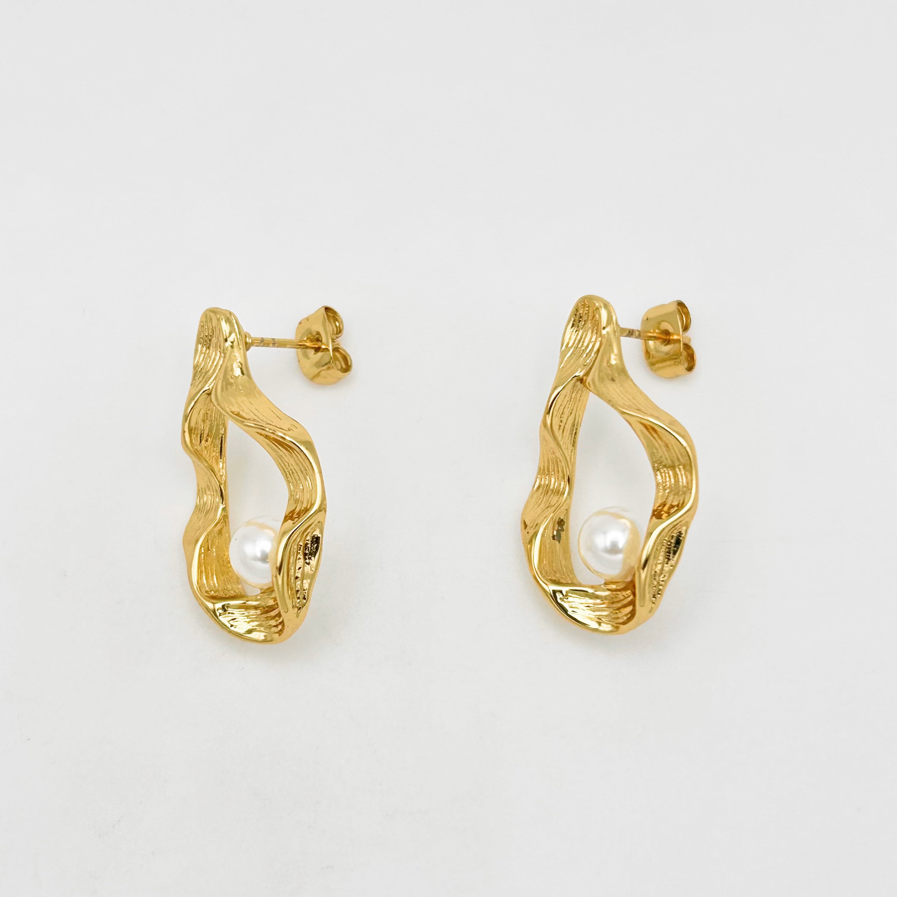 Stud Earring - Stainless Steel - SES-1076