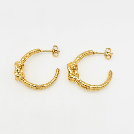 Stud Earring - Stainless Steel - SES-1078