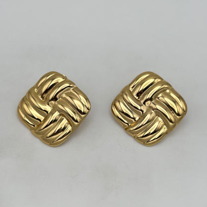 Stud Earring - Stainless Steel - SES-1083