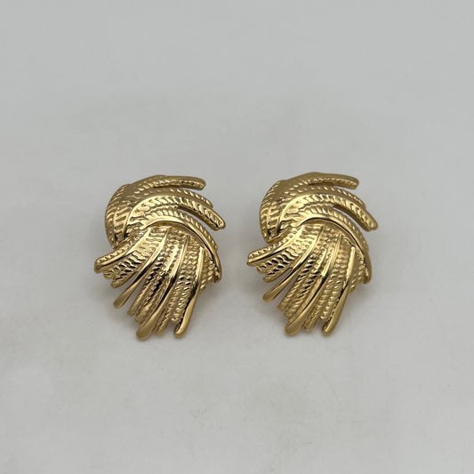 Stud Earring - Stainless Steel - SES-1087