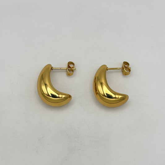 Stud Earring - Stainless Steel - SES-1089