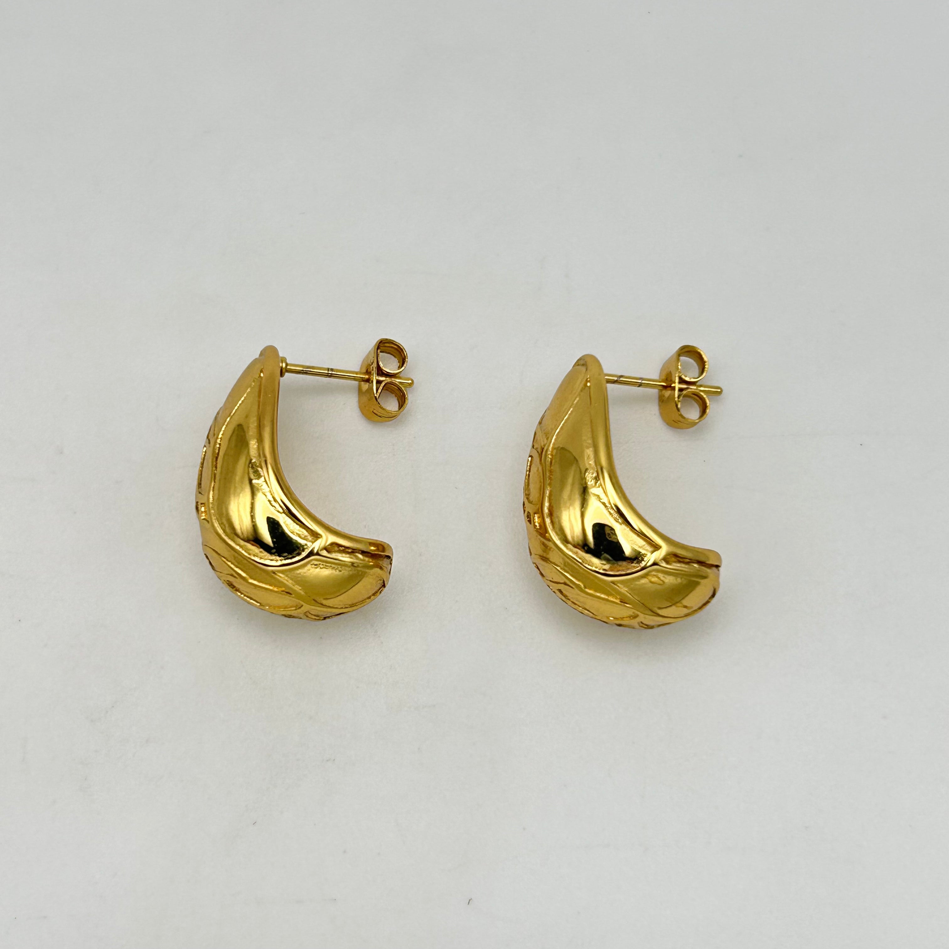 Stud Earring - Stainless Steel - SES-1091