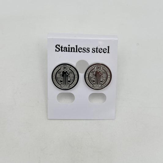 Stud Earring - Stainless Steel - SES-1096