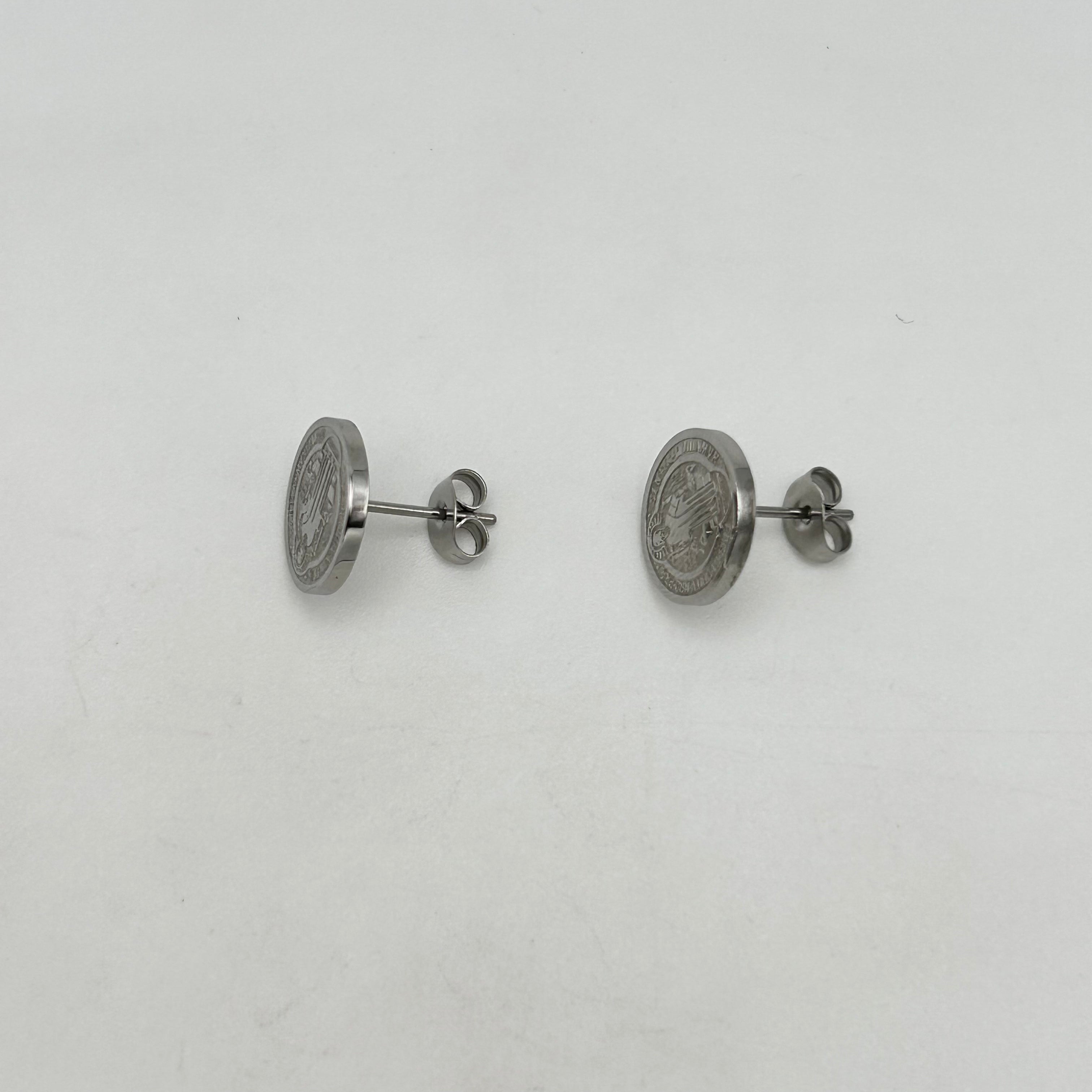 Stud Earring - Stainless Steel - SES-1096
