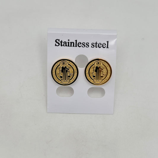 Stud Earring - Stainless Steel - SES-1097