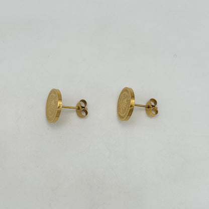 Stud Earring - Stainless Steel - SES-1097