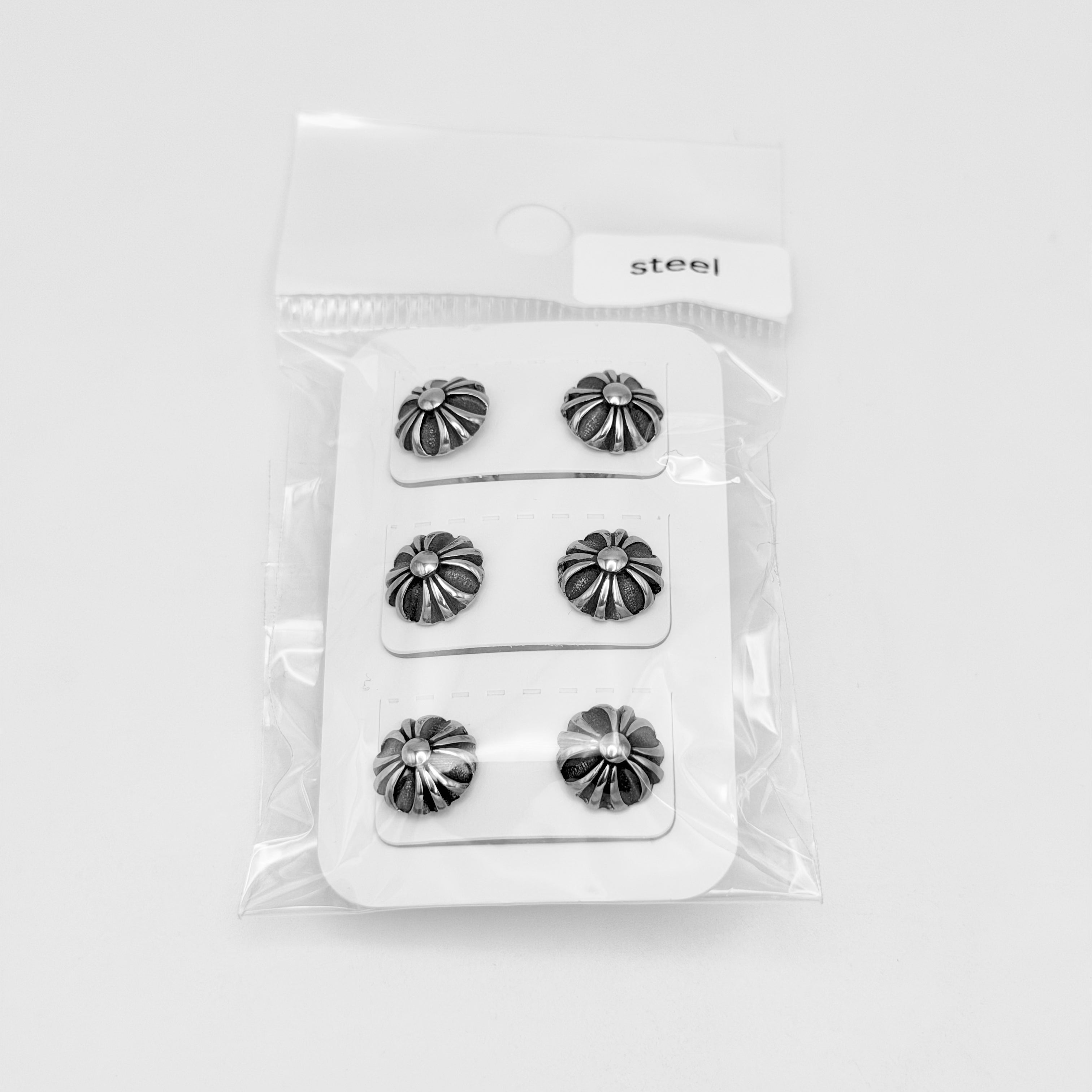 Stud Earring - Stainless Steel - SES-1135