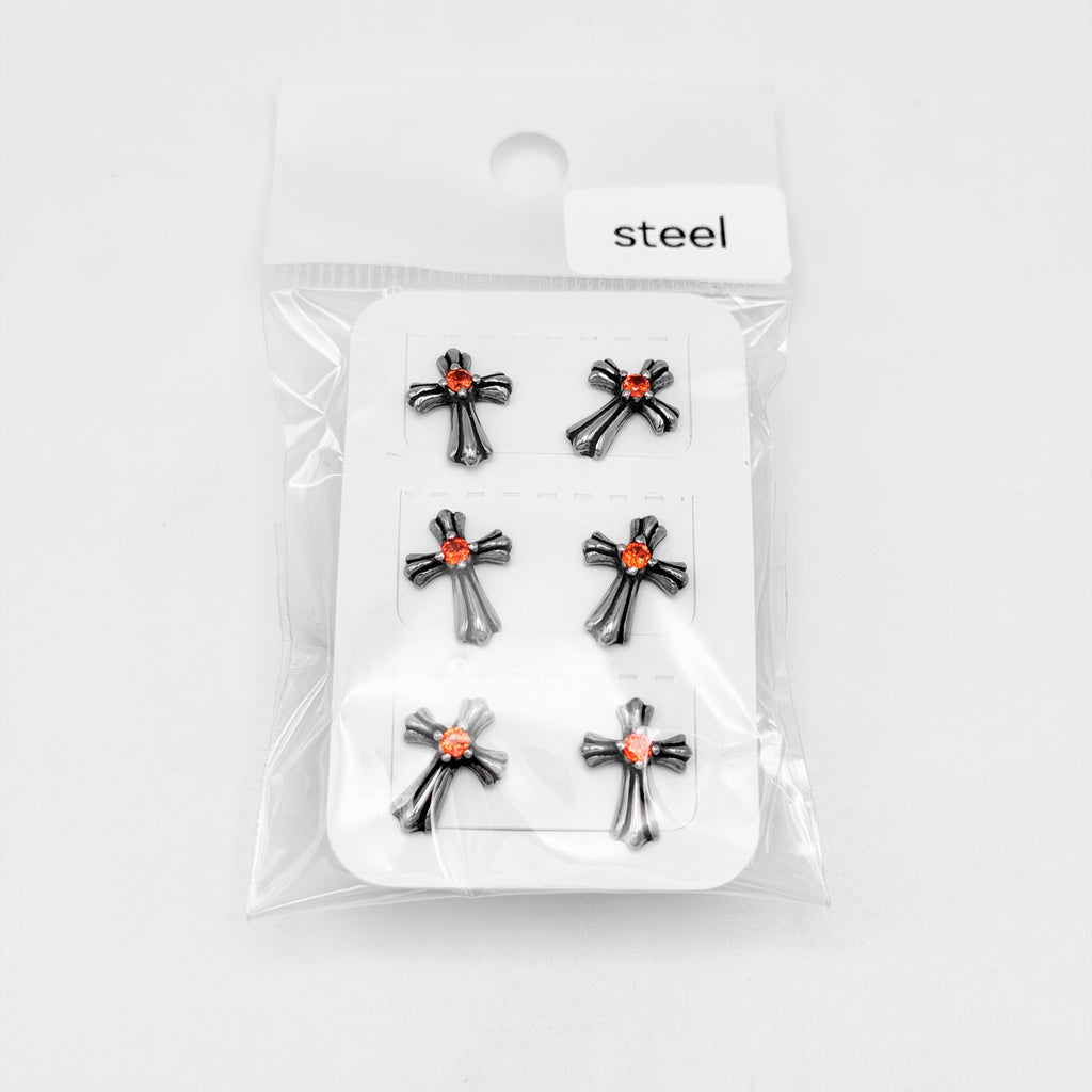 Stud Earring - Stainless Steel - SES-1137