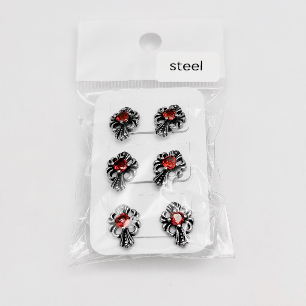 Stud Earring - Stainless Steel - SES-1140