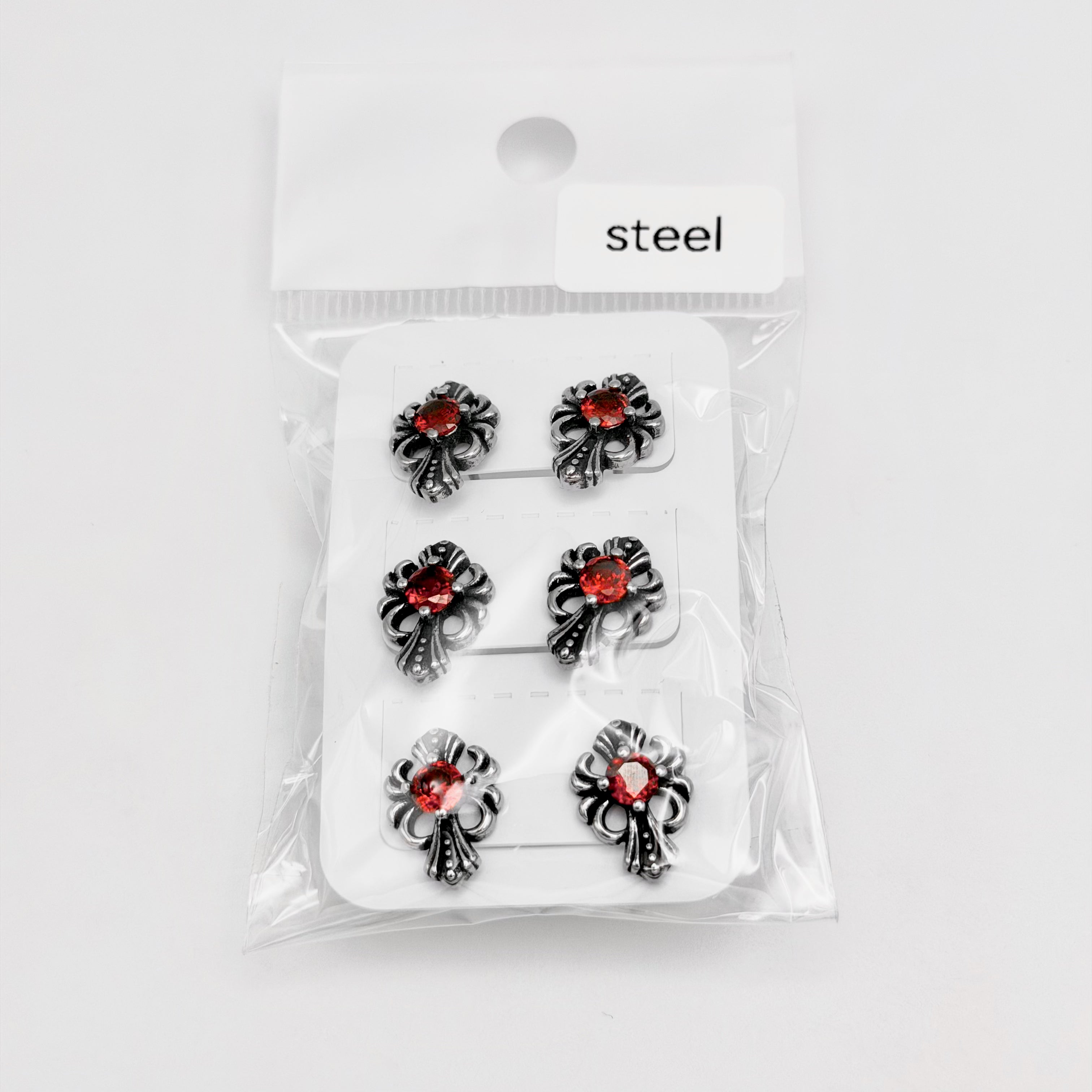 Stud Earring - Stainless Steel - SES-1140