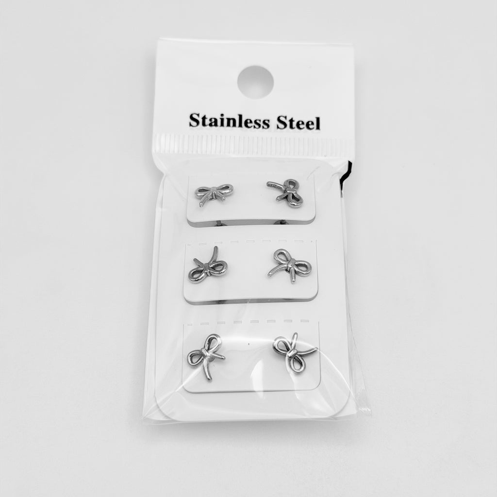 Stud Earring - Stainless Steel - SES-1142