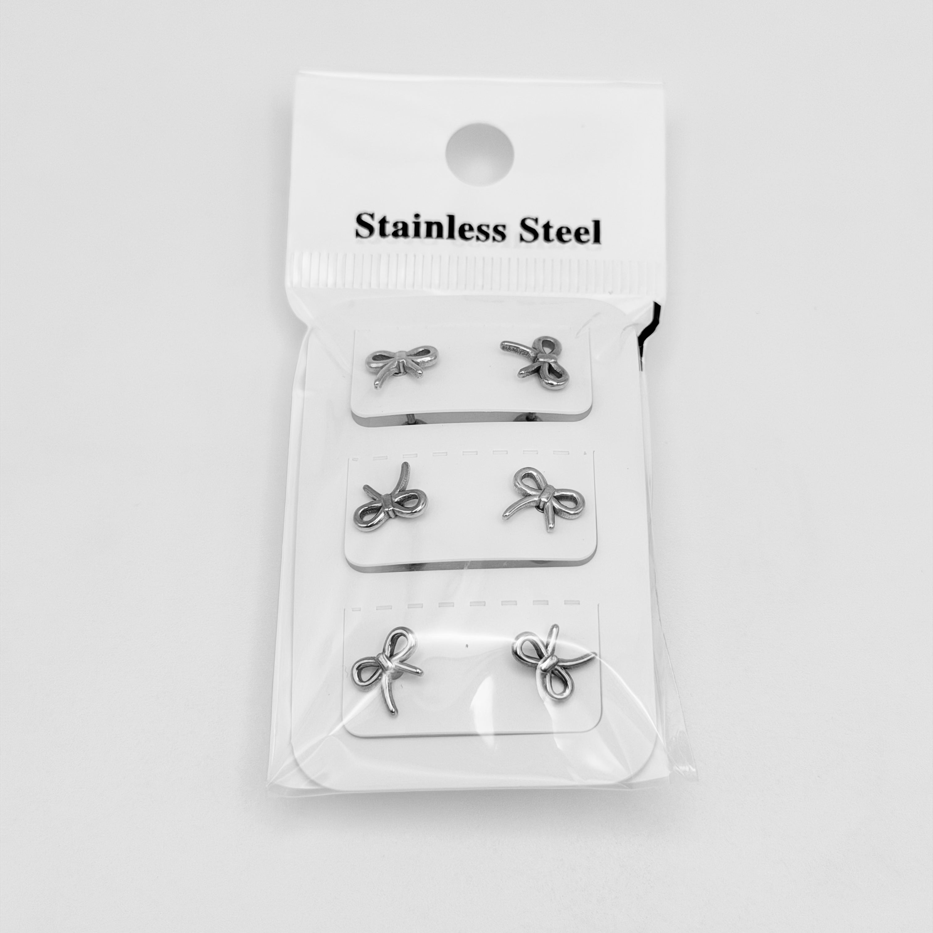 Stud Earring - Stainless Steel - SES-1142