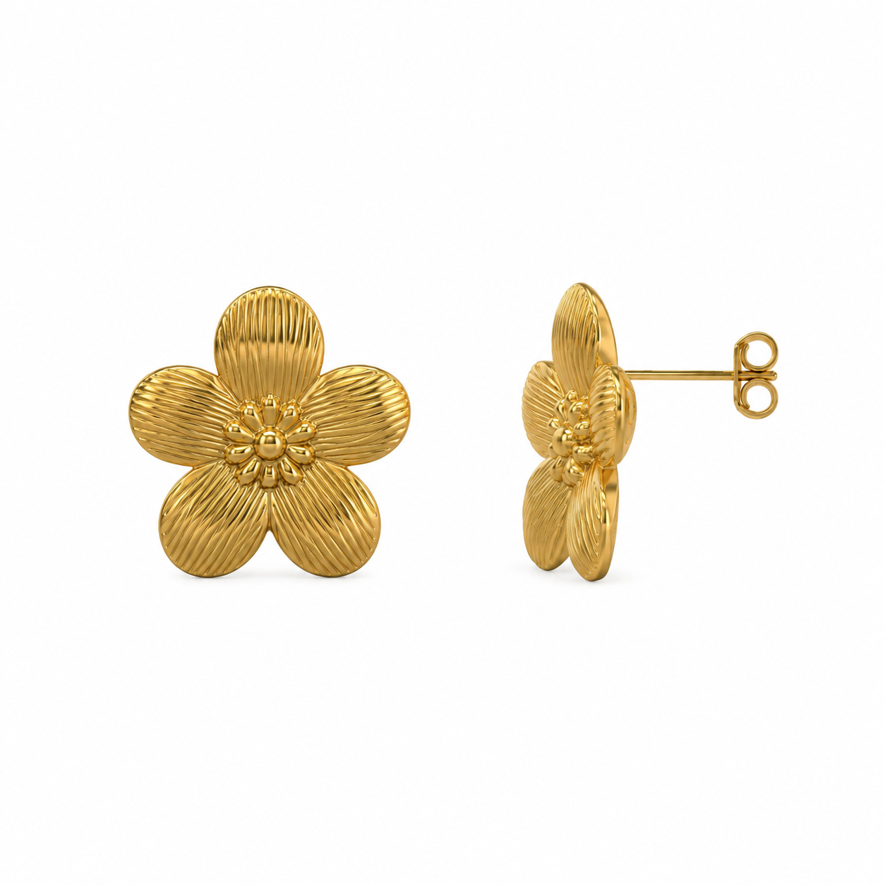 Stud Earring - Stainless Steel - SES-1145
