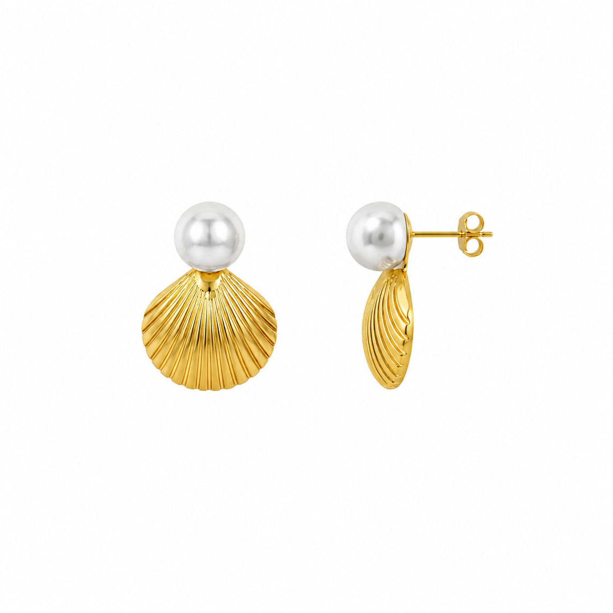 Stud Earring - Stainless Steel - SES-1149