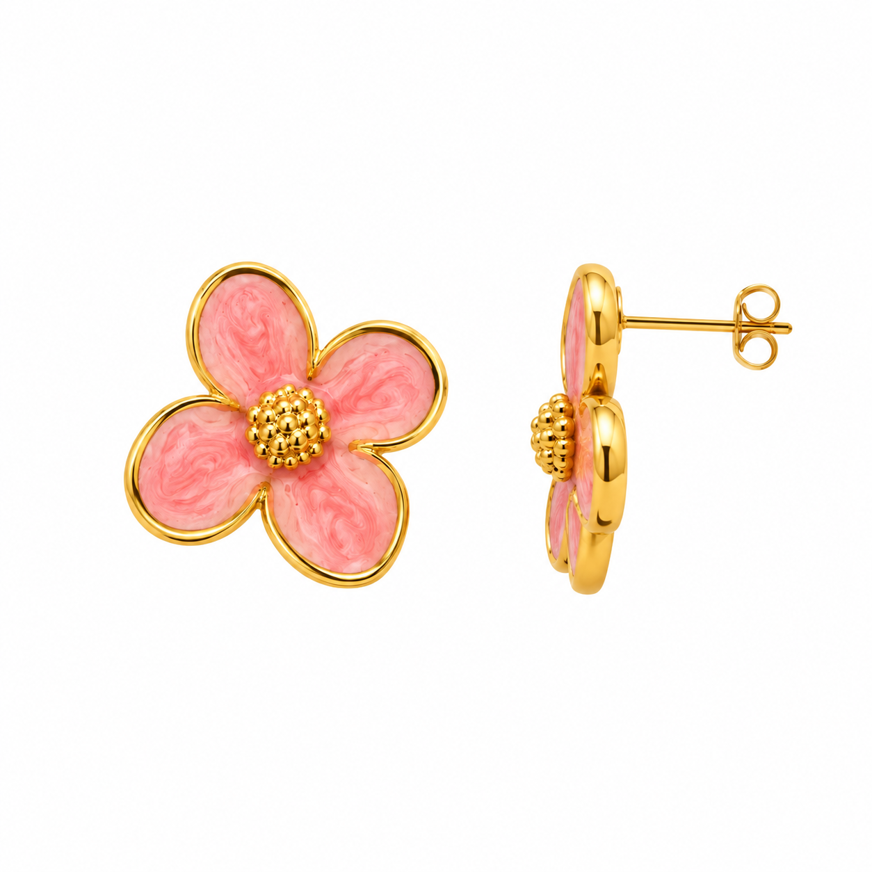 Stud Earring - Stainless Steel - SES-1152