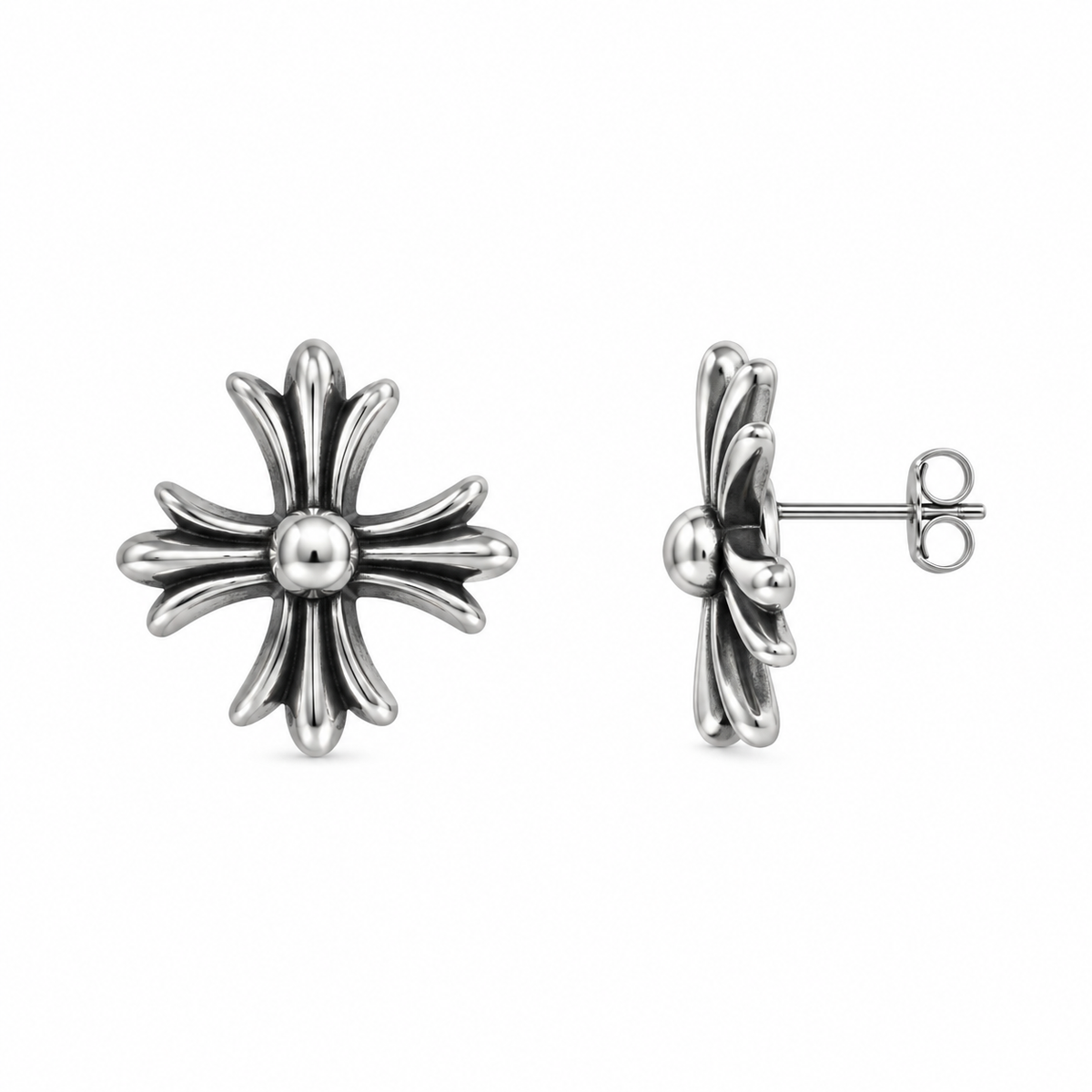 Stud Earring - Stainless Steel - SES-1156