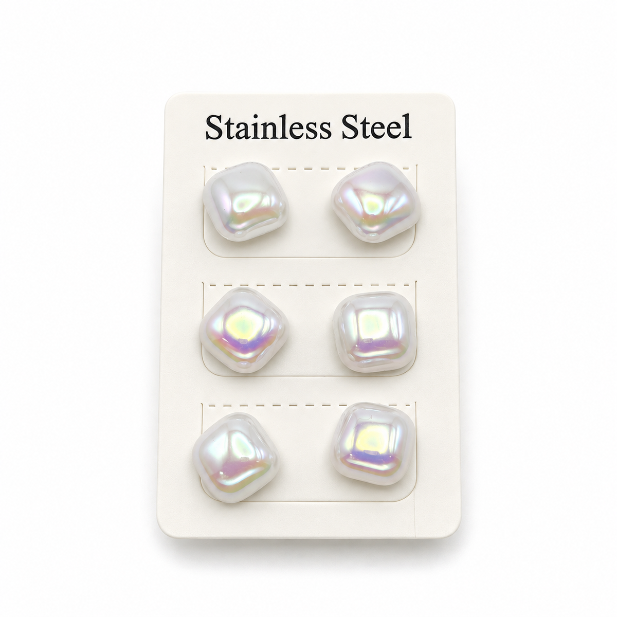 Stud Earring - Stainless Steel - SES-1171