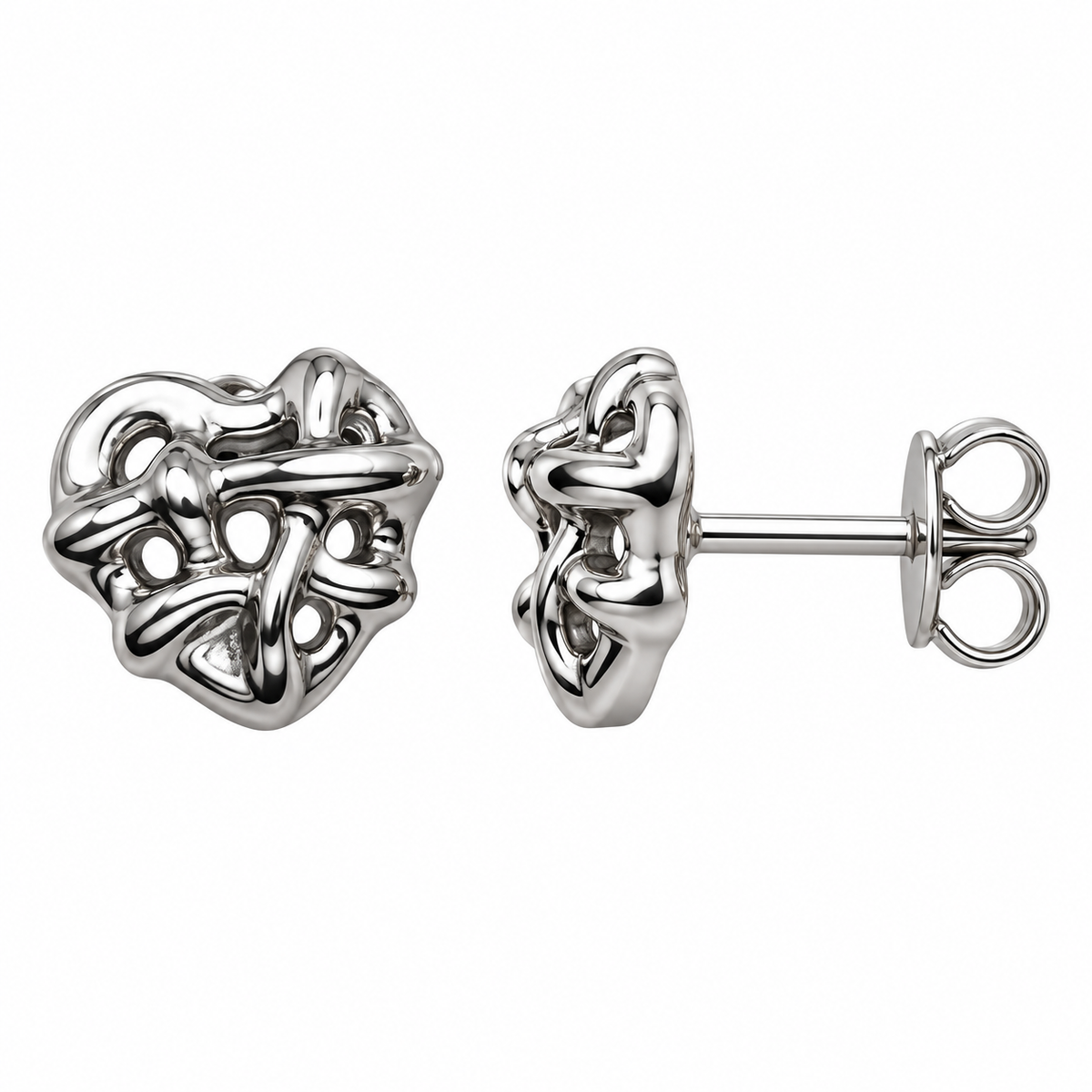 Stud Earring - Stainless Steel - SES-1174