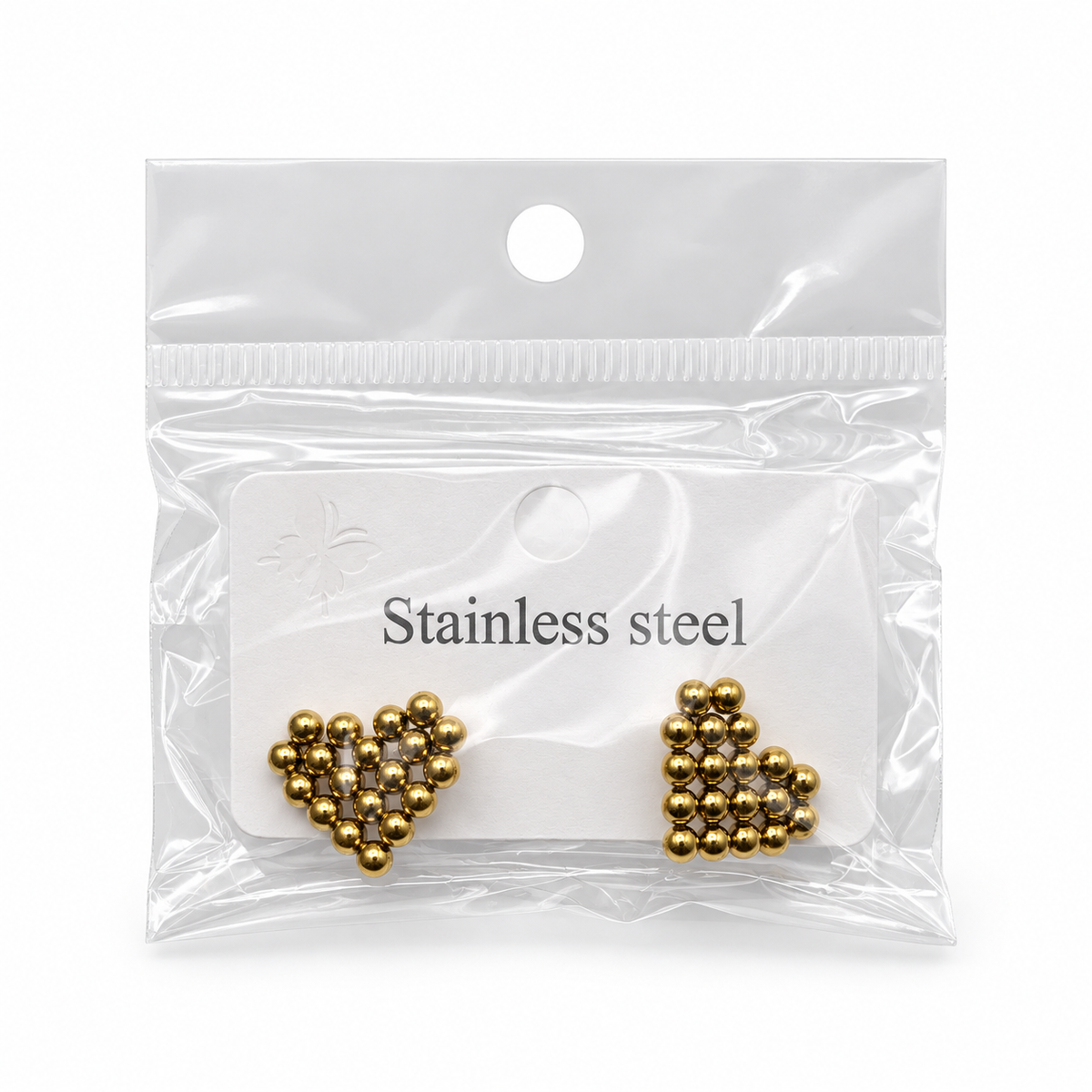 Stud Earring - Stainless Steel - SES-1176