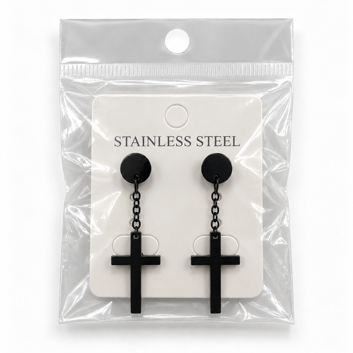 Stud Earring - Stainless Steel - SES-1177