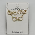 Set - Necklace and Earring - Gold Plated - SNEG-1072