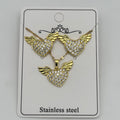 Set - Necklace and Earring - Gold Plated - SNEG-1074