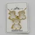 Set - Necklace and Earring - Gold Plated - SNEG-1079