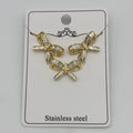 Set - Necklace and Earring - Gold Plated - SNEG-1081
