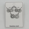 Set - Necklace and Earring - Gold Plated - SNEG-1087