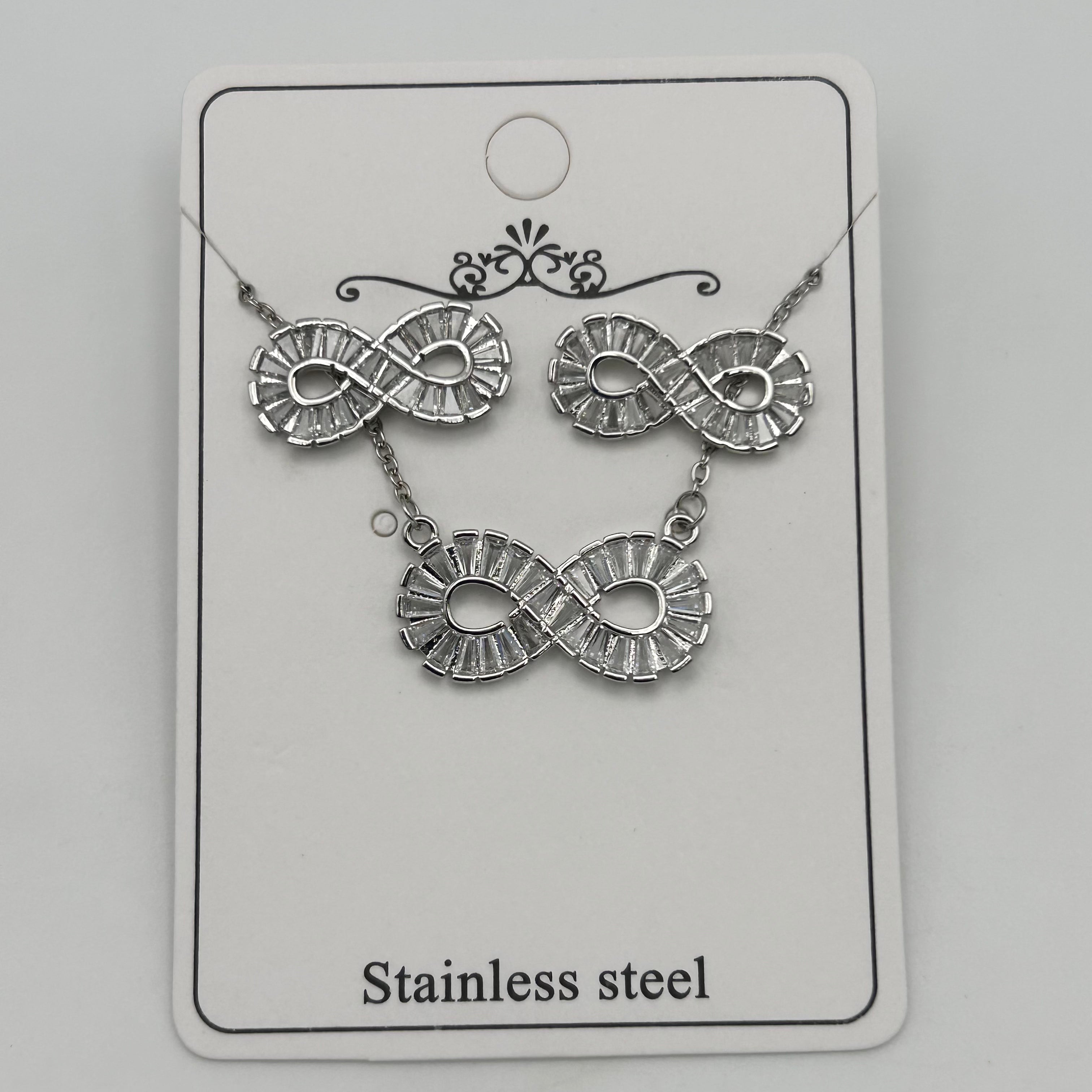 Set - Necklace and Earring - Gold Plated - SNEG-1087