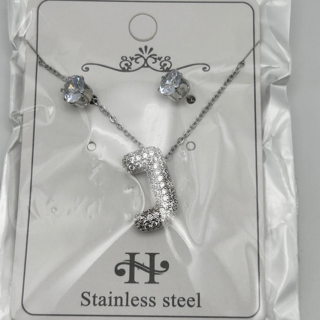 Set - Necklace and Earring - Gold Plated - SNEG-1091