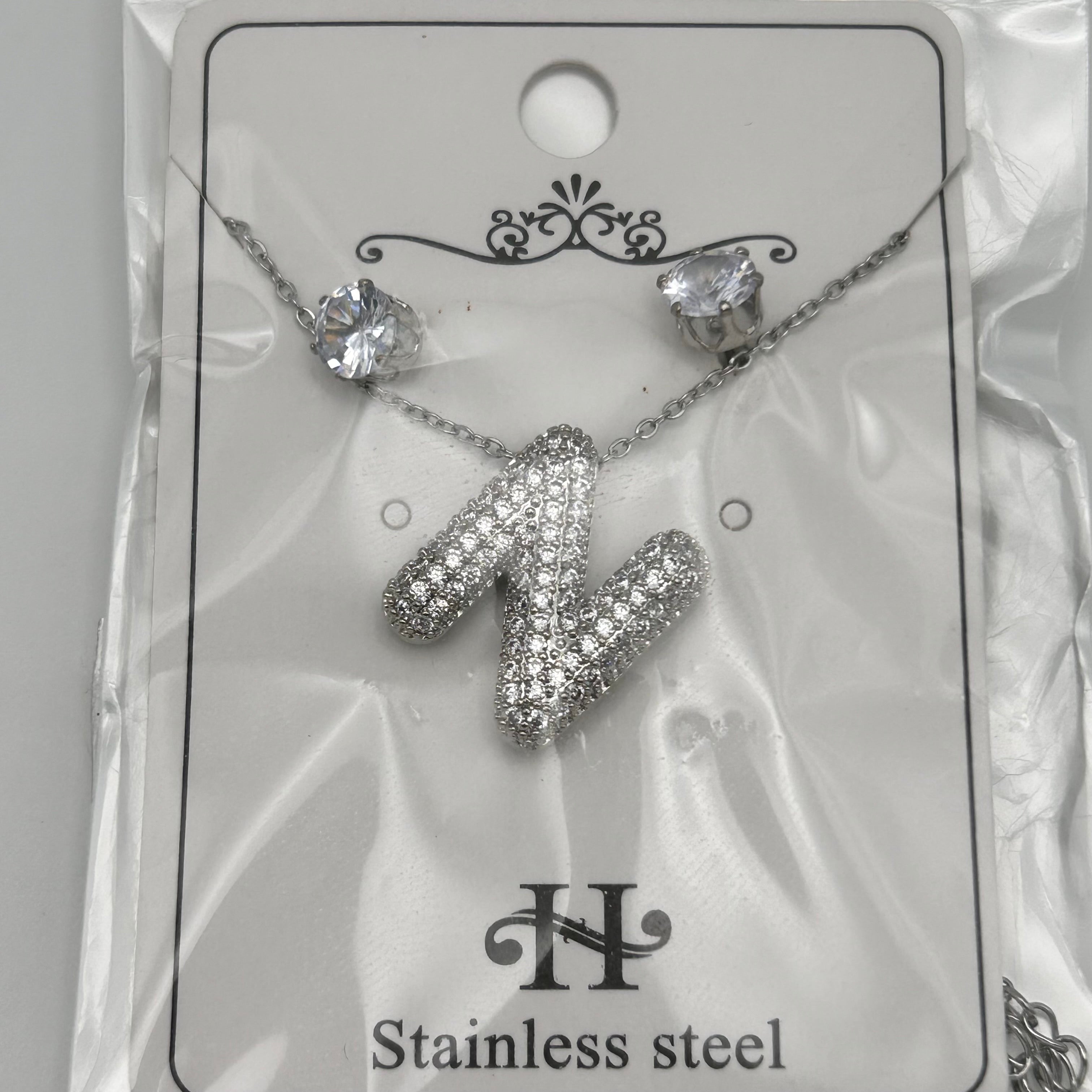 Set - Necklace and Earring - Gold Plated - SNEG-1091
