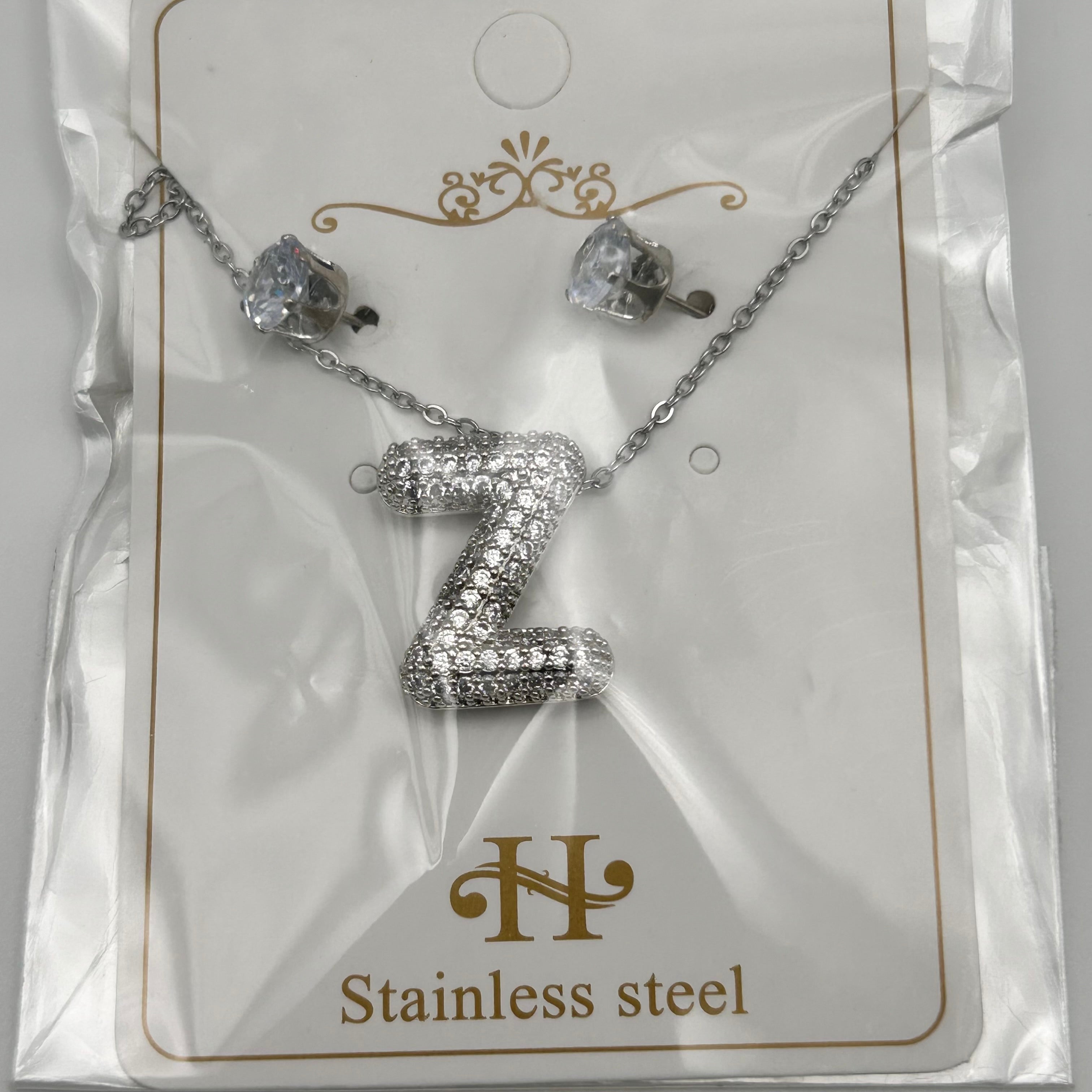 Set - Necklace and Earring - Gold Plated - SNEG-1091