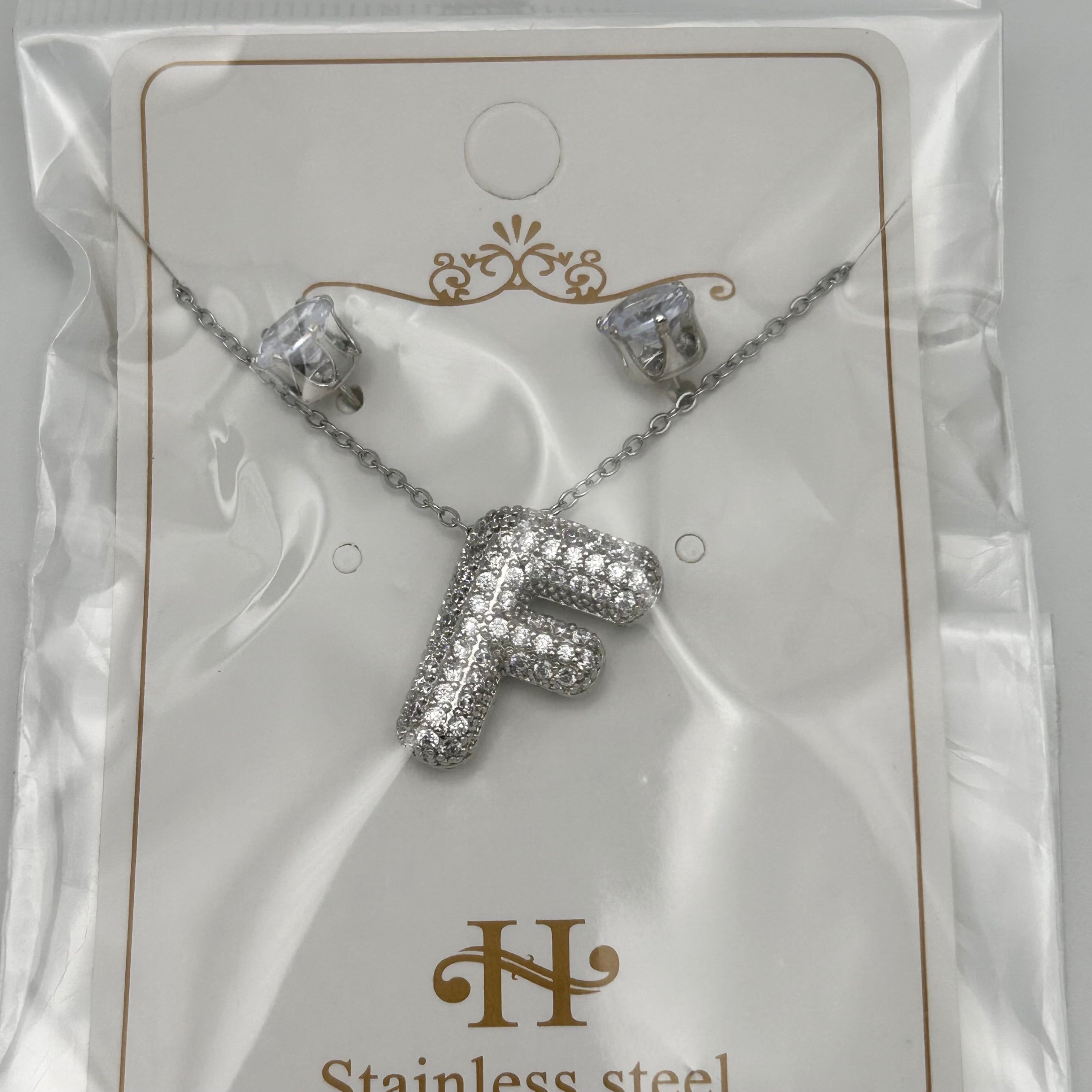Set - Necklace and Earring - Gold Plated - SNEG-1091