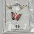Set - Necklace and Earring - Gold Plated - SNEG-1098