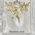 Set - Necklace and Earring - Gold Plated - SNEG-1102