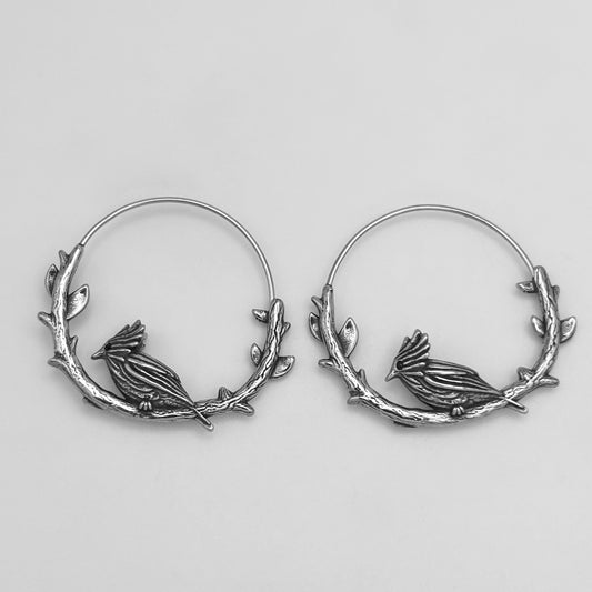 Hoop Earrings - Stainless Steel - UES-1001
