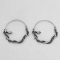 Hoop Earrings - Stainless Steel - UES-1003