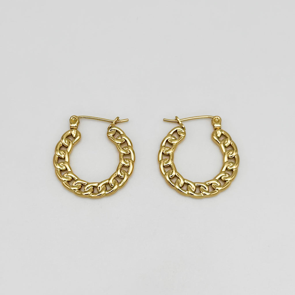 Hoop Earrings - Stainless Steel - UES-1007
