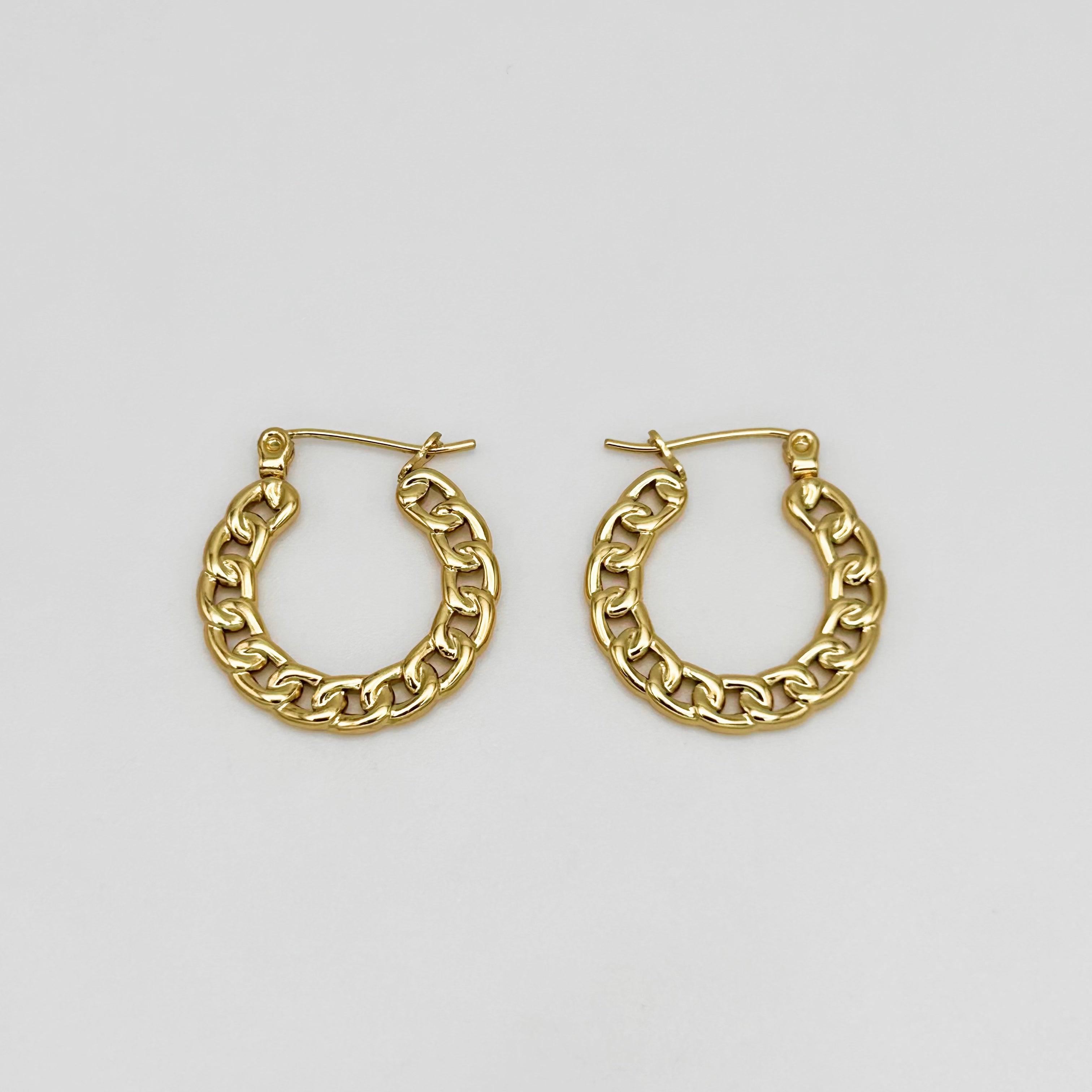 Hoop Earrings - Stainless Steel - UES-1007