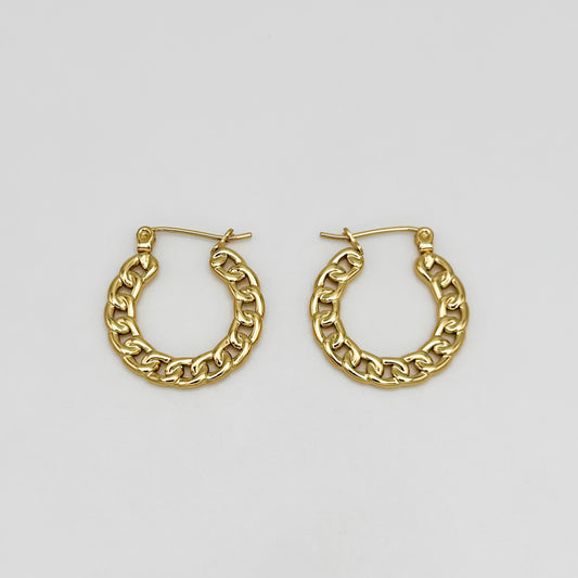 Hoop Earrings - Stainless Steel - UES-1007