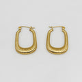 Hoop Earrings - Stainless Steel - UES-1009
